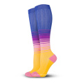 Breathable Sport Running Colorful Custom Nurse Compression Socks